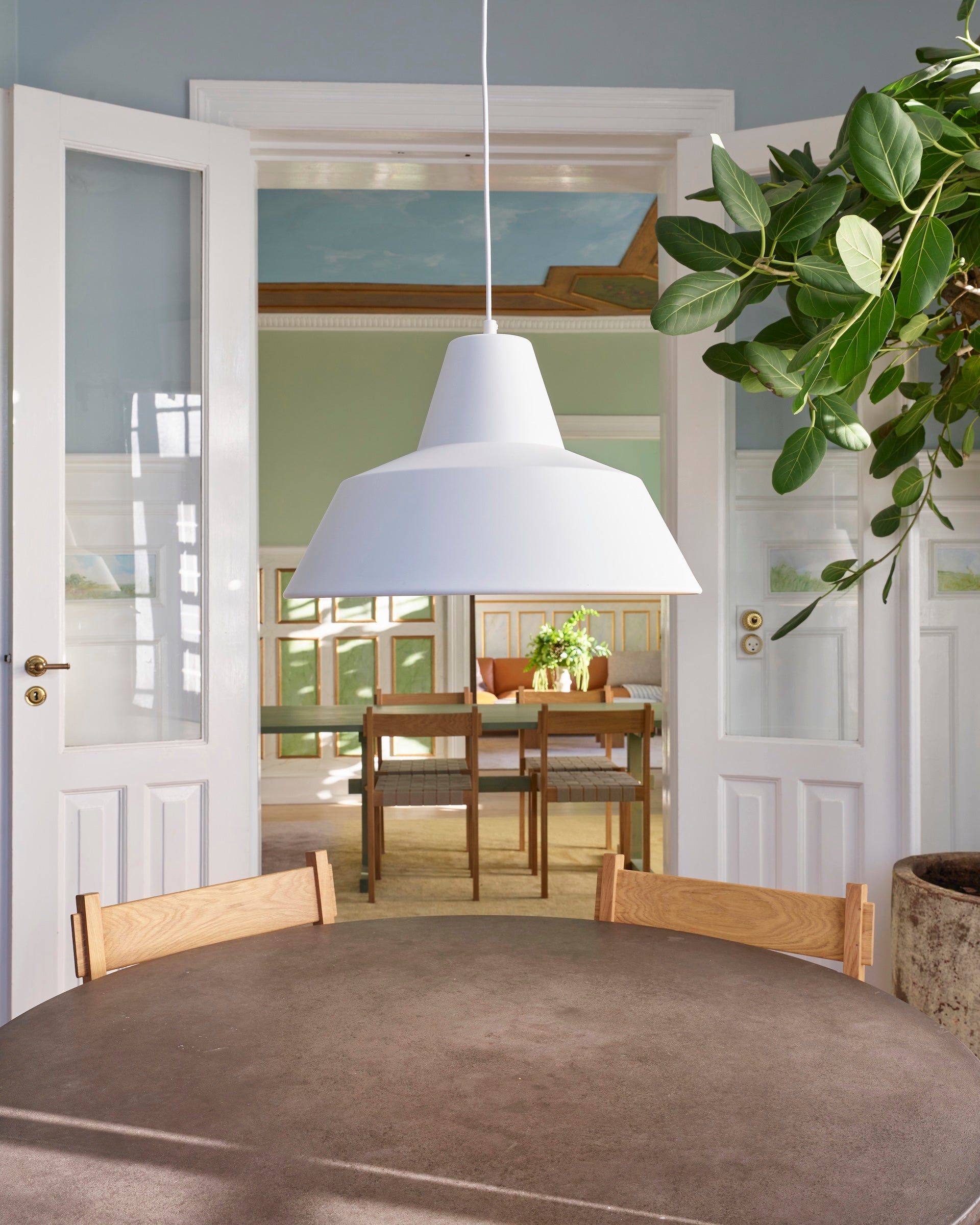 WORKSHOP LAMP Matte White
