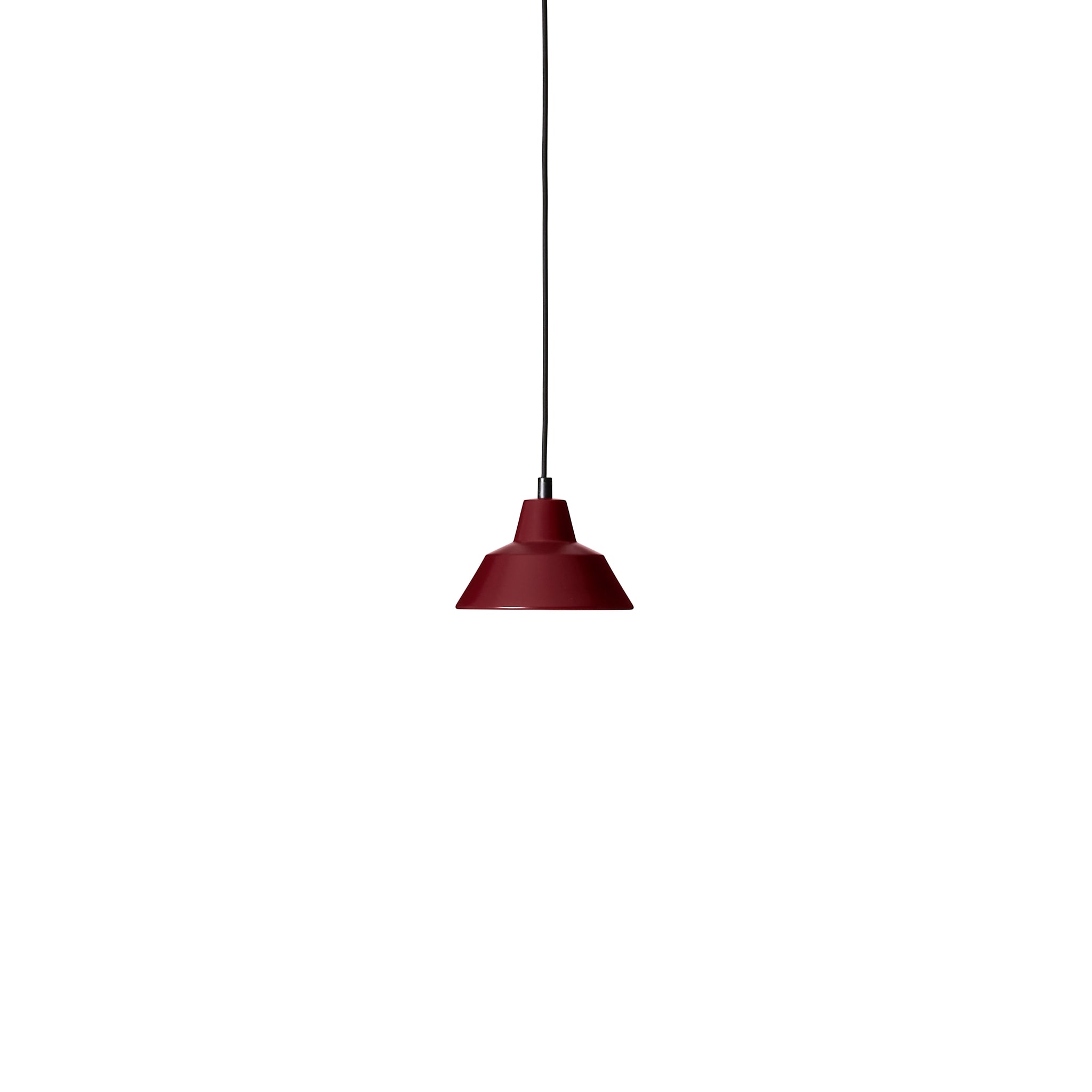 WORKSHOP LAMP Wine Red