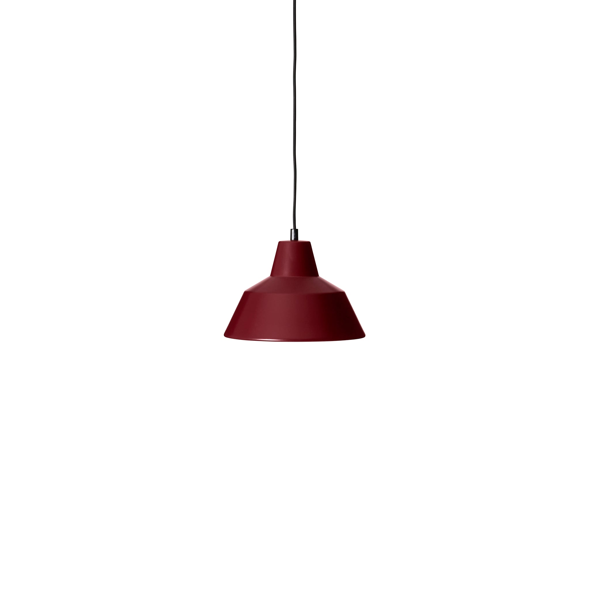 WORKSHOP LAMP Wine Red