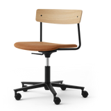 Cross Task Chair Oak - Padding Seat