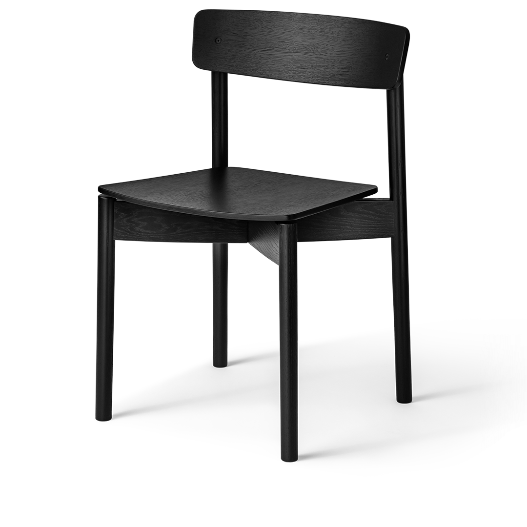 Cross Chair Oak - Padding Seat – Studio Sitwell